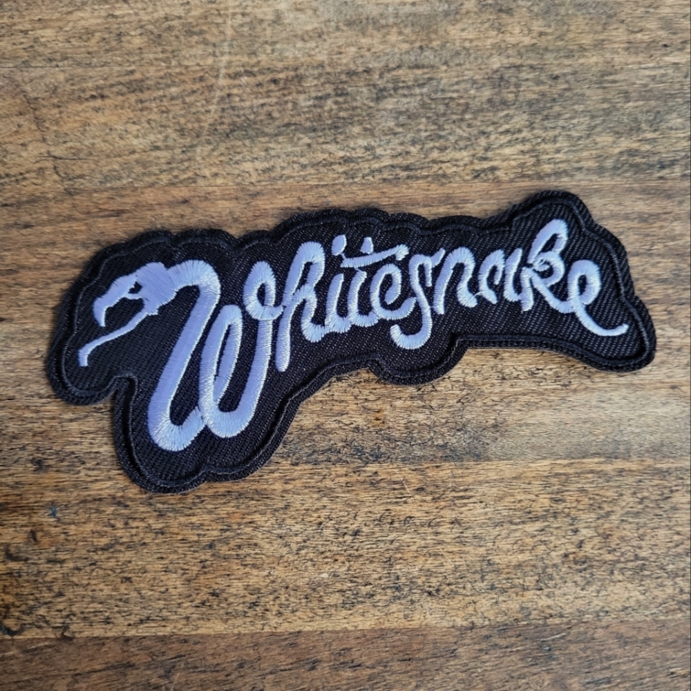 Whitesnake Hair Metal 80s Vintage Embroidered Patch